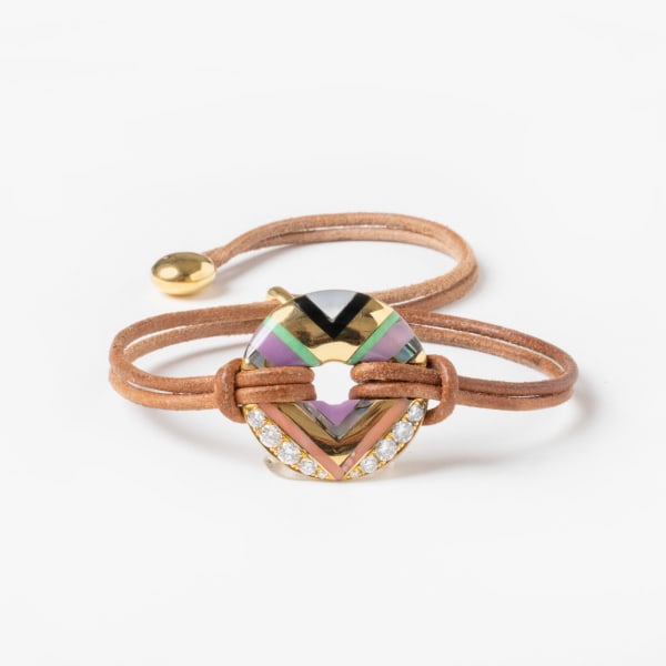 Nicholas Varney, Hardstone pendant bracelet