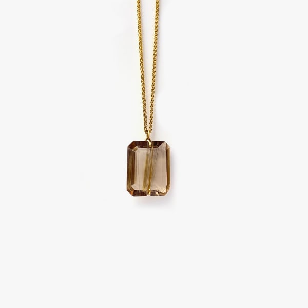 Gabriella Kiss, Rutillated quartz necklace