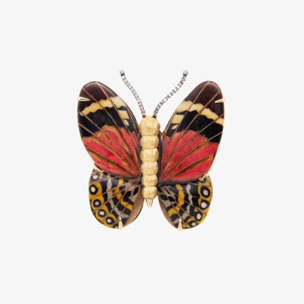 Silvia Furmanovich, Marquetry butterfly ring