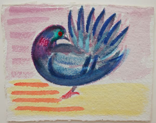 Michael Cullen, Preening Pigeon, 2017-18