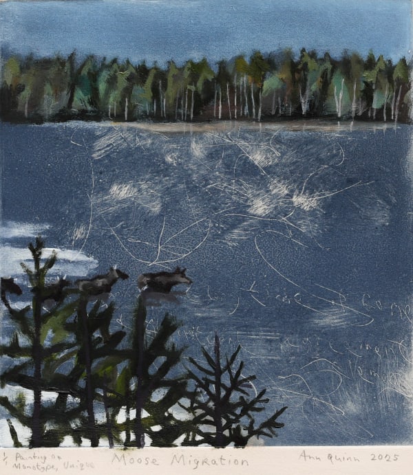 Ann Quinn, Moose Migration, 2025