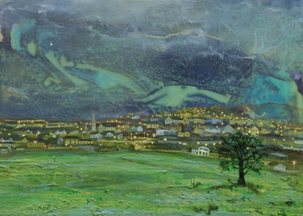 Ann Quinn, Man Walking Towards Letterkenny, 2014