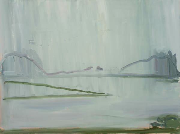 Pat Harris, Reflection oil on linen, 2020
