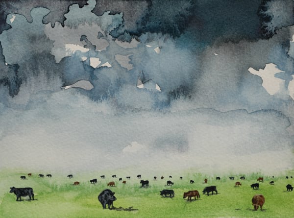 Ann Quinn, First Encounter on Wyoming Terrain, 2023