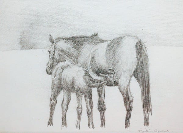 Martin Gale, Horse Study 2, 2019