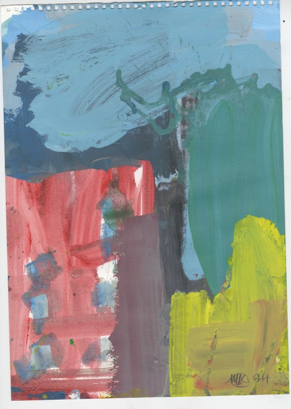 Michael Kane, Red House with Trees, 2024