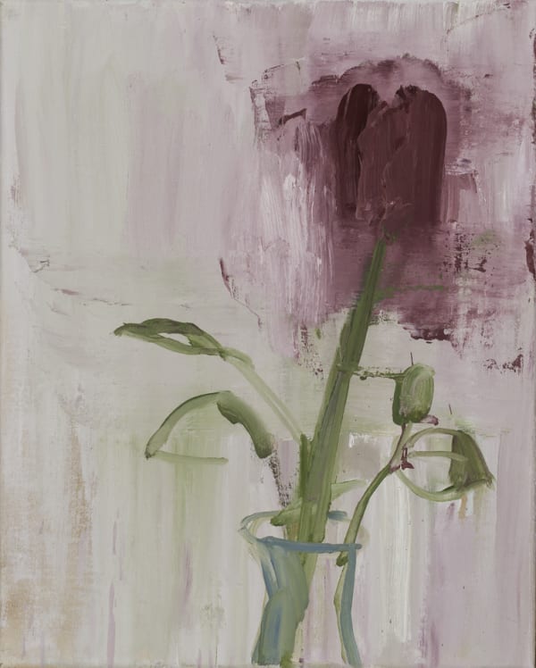 Pat Harris, Red Flower, 2018