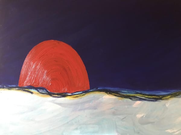 Michael Mulcahy, Sunset on Inis Oírr, 2021