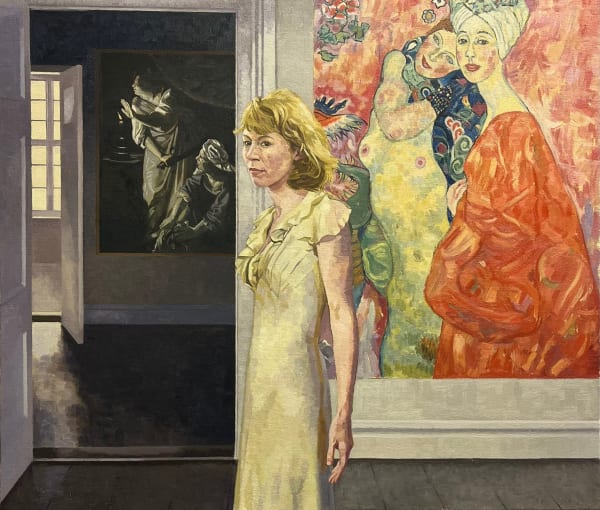 Colin Harrison, Annie with Klimt, 2012