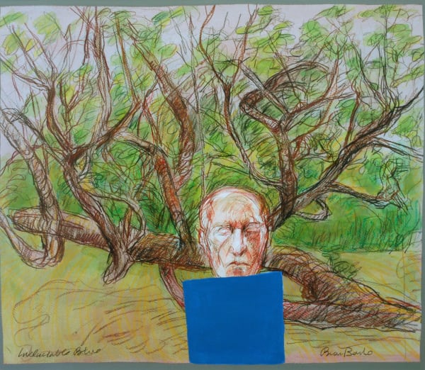 Brian Bourke, Ineluctable Blue 3, 2019