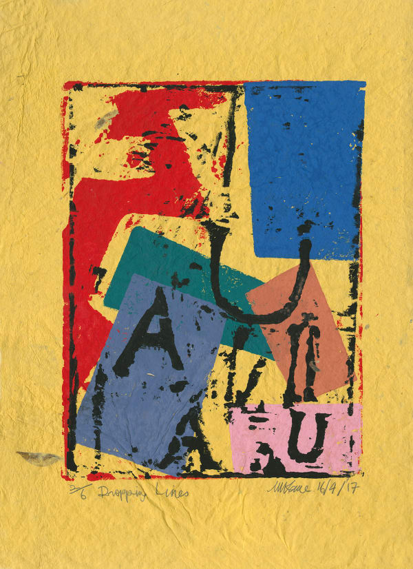 Michael Kane, Dropping Lines, 2017