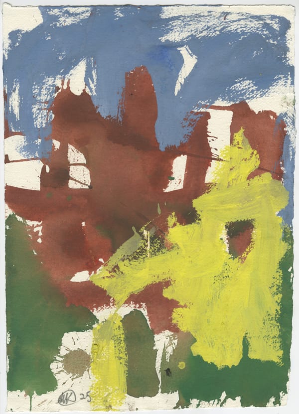 Michael Kane, Sunlight On Houses, 2025