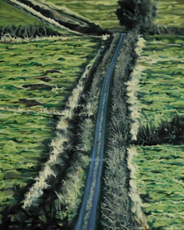 Ann Quinn, End of Summer on the Moss Road, 2025