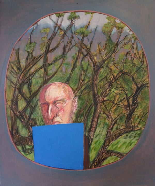 Brian Bourke, Ineluctable Blue , 2019