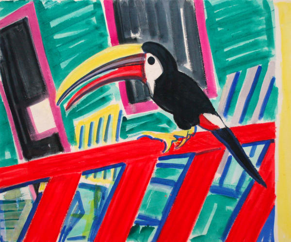 Michael Cullen, Alighted Toucan, 2017-18