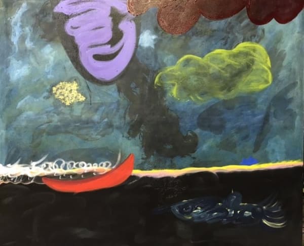 Michael Mulcahy, The Navigator gratefully accepts his Destiny, 2021