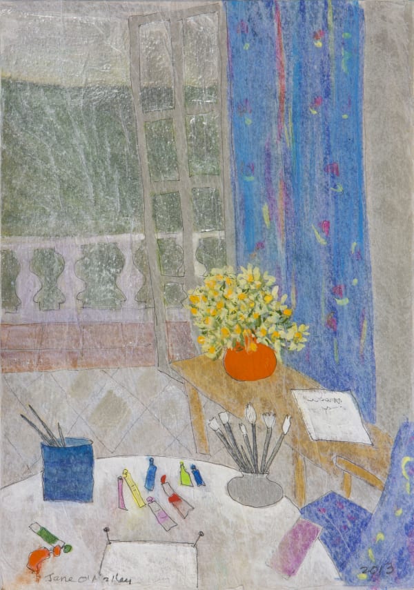 Jane O'Malley, My Worktable - Arrieta - Lanzarote, 2013