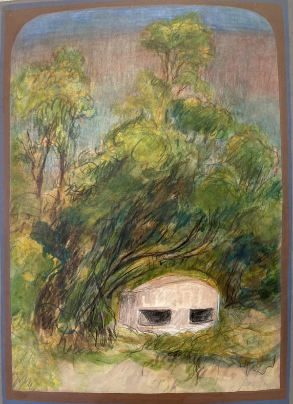 Brian Bourke, German Emplacement, WW2, Crete 4, 2019