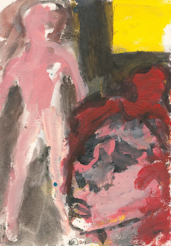 Michael Kane, Two People in a Bedsit, 2024