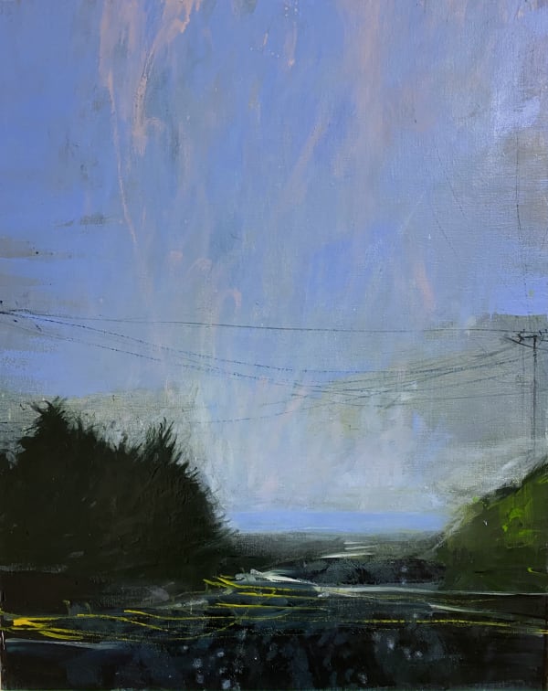 Patricia Burns, Sea Road V, 2022