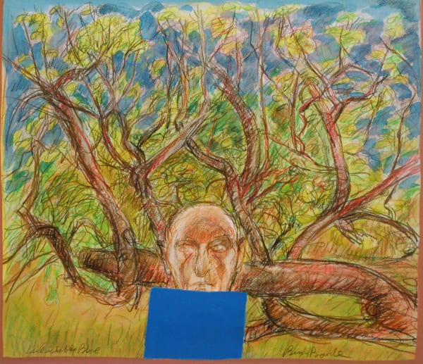 Brian Bourke, Ineluctable Blue 1, 2019