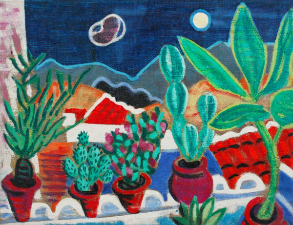 Michael Cullen, Mediterranean Nightscape (Málaga), 2017-18