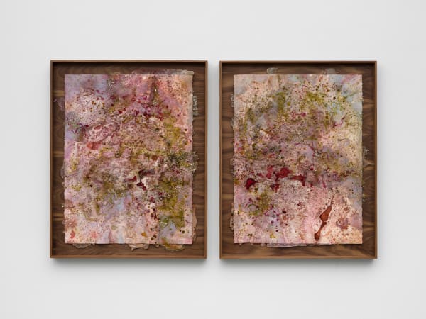 Tonia Calderon, All we want is one memory. That won’t let us down., (Diptych), 2025