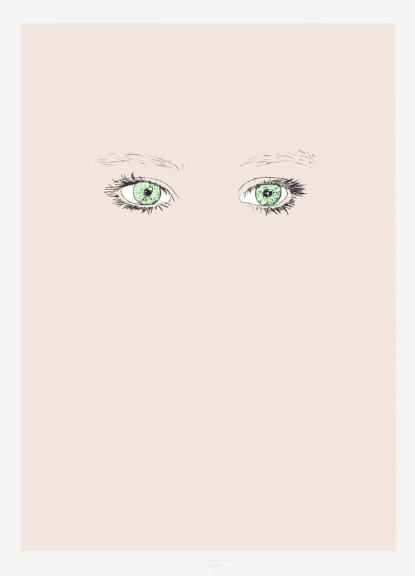 Virginie Barré / Estampe originale d'artiste / Signée et numérotée / Atelier de sérigraphie d'art TCHIKEBE, Marseille