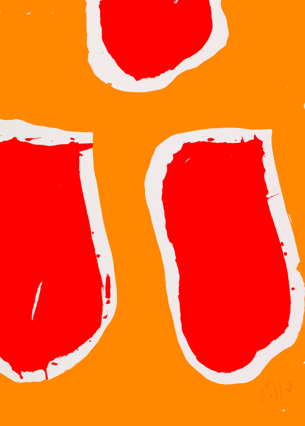 Claude Viallat / Estampe originale d’artiste / Atelier de sérigraphie d'art TCHIKEBE, Marseille