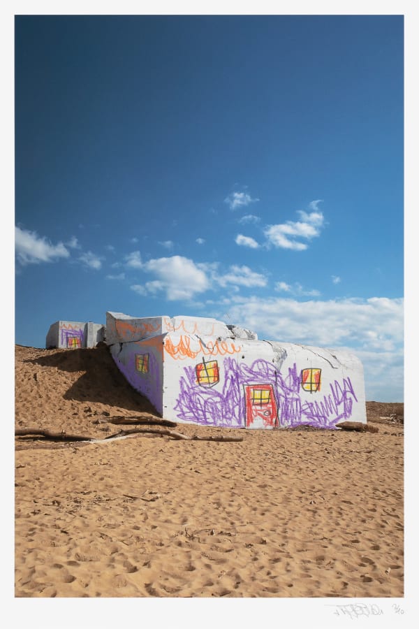 The Wa / Estampe originale d’artiste / Atelier de sérigraphie TCHIKEBE, Marseille