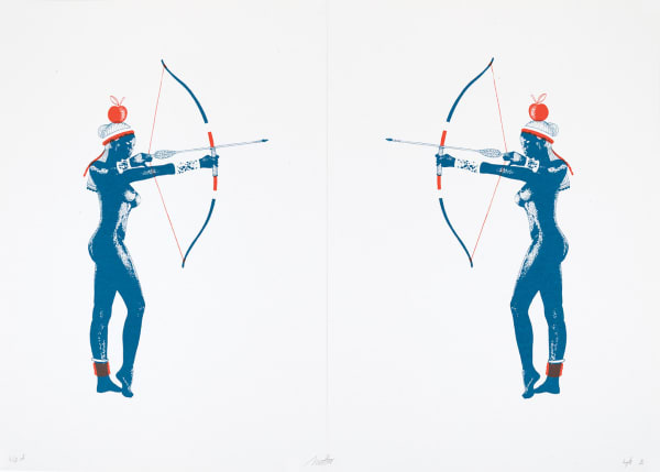 Mothi Limbu / Estampe originale d’artiste / Atelier de sérigraphie d'art TCHIKEBE, Marseille