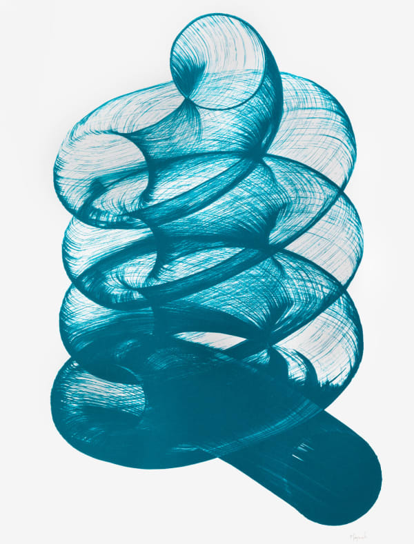 Baptiste MEYNIEL / Estampe originale d’artiste / Atelier de sérigraphie d'art TCHIKEBE, Marseille