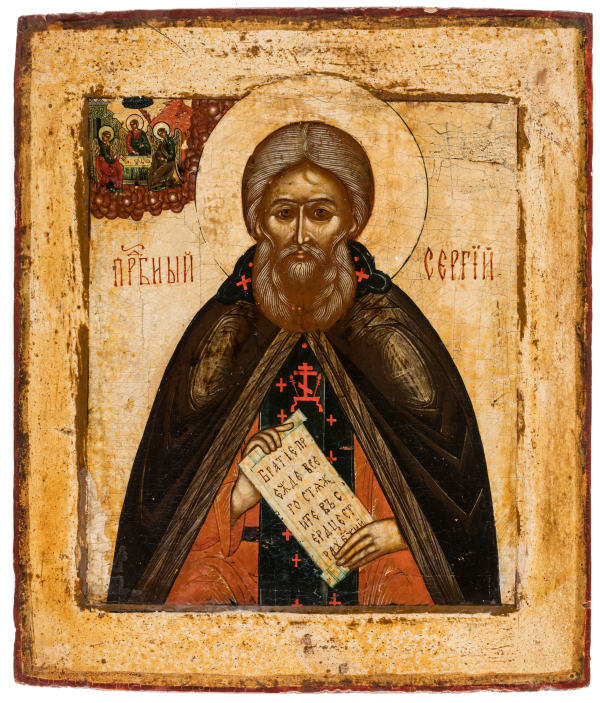 Saint Sergius of Radonezh, circa 1600