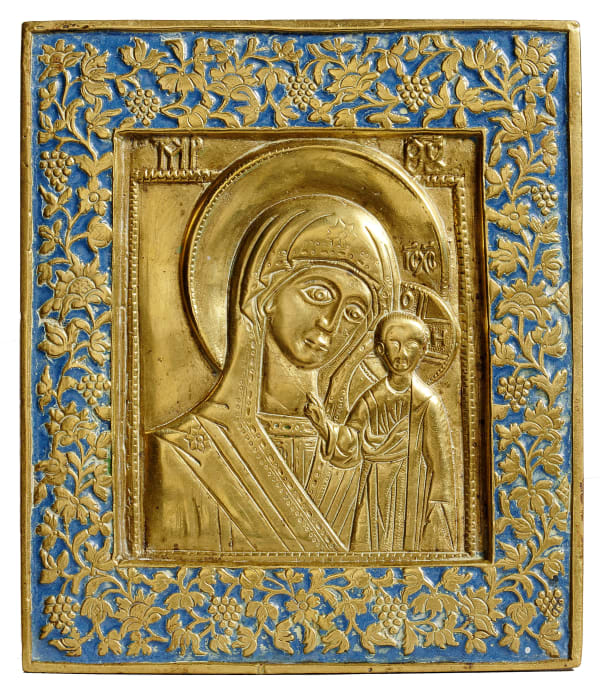 Virgin of Kazan , 19th century