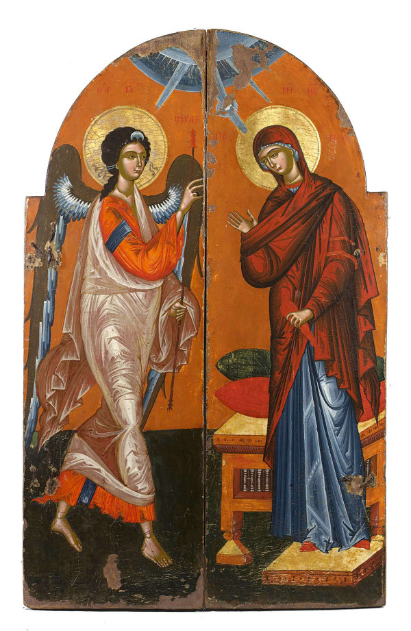 Royal Doors with the Annunciation