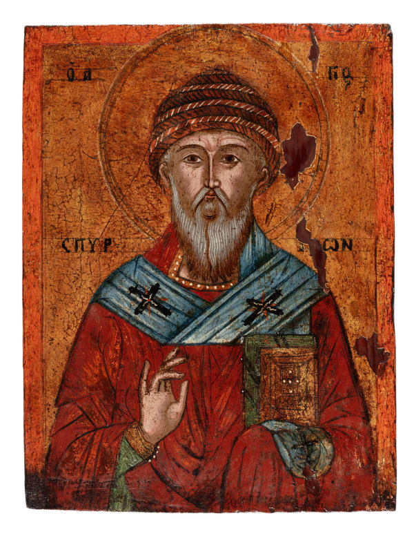 Saint Spyridon, circa 1700