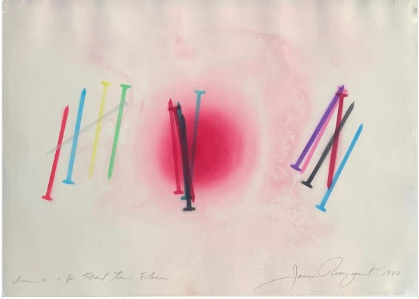 James Rosenquist, Drawing #14 For Heart Time Flowers, 1980