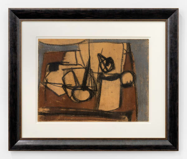 Cy Twombly, Still Life With Doorknob, 1952