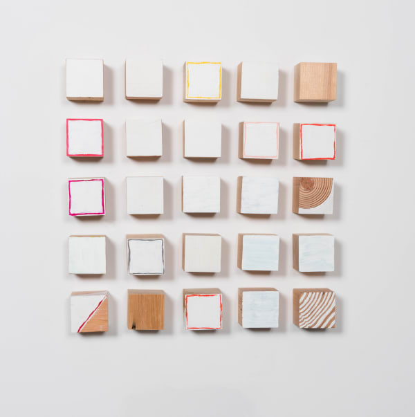 Cordy Ryman, Trace Dot Grid 25, 2019