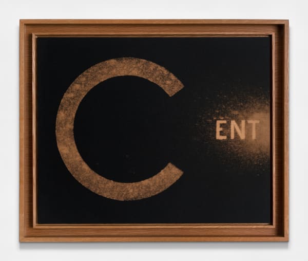 Ed Ruscha, Cent, 2013