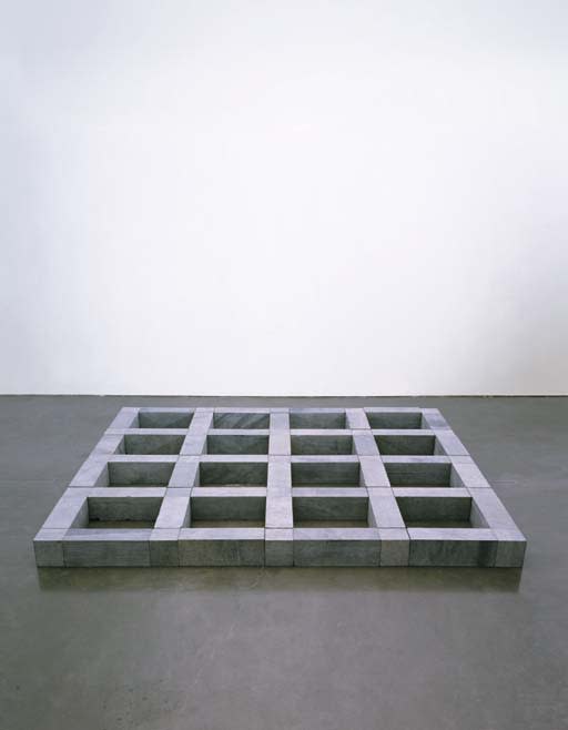 Carl Andre, Tetract, 1988