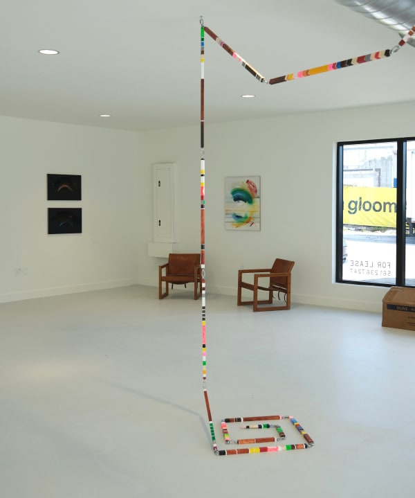 Cordy Ryman, Coil Vine Brown, 2025