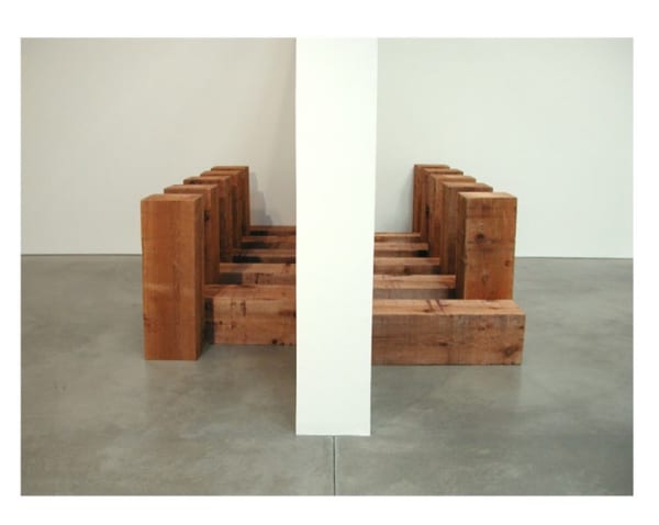 Carl Andre, Pyramus and Thisbe, 1990