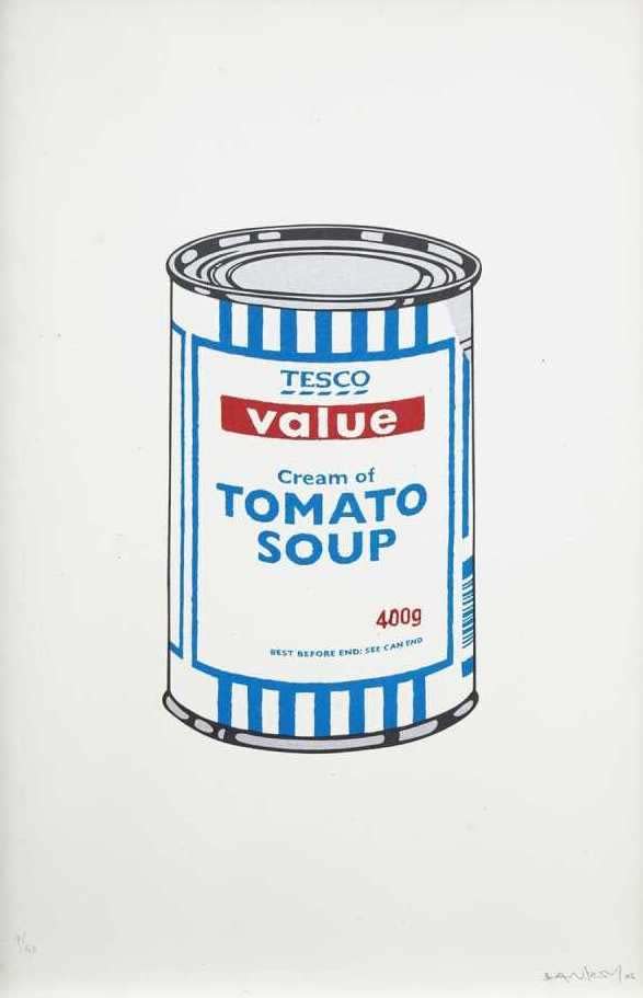 Banksy, Soup Can (Signed)