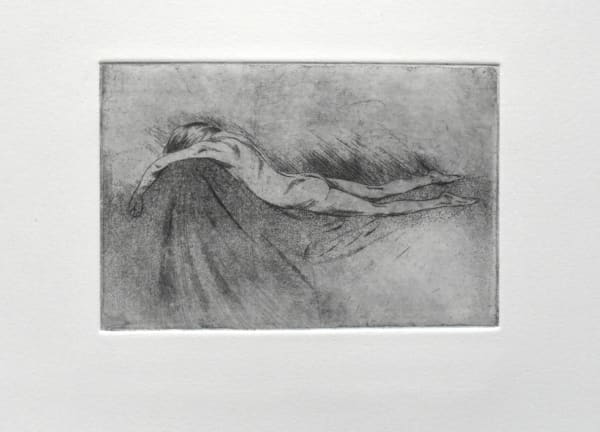 Nicholas Charles Williams, Female Nude With Left Arm Forward