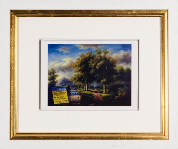 Banksy, Crude Oils Postcard