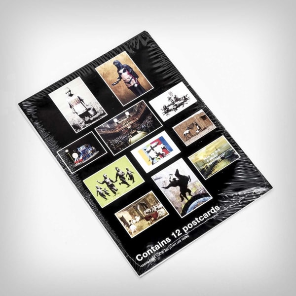 Banksy, Banksy vs Bristol Museum postcards