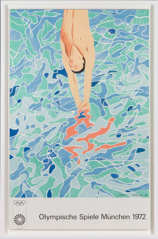 David Hockney, Olympische Spiele München 1972