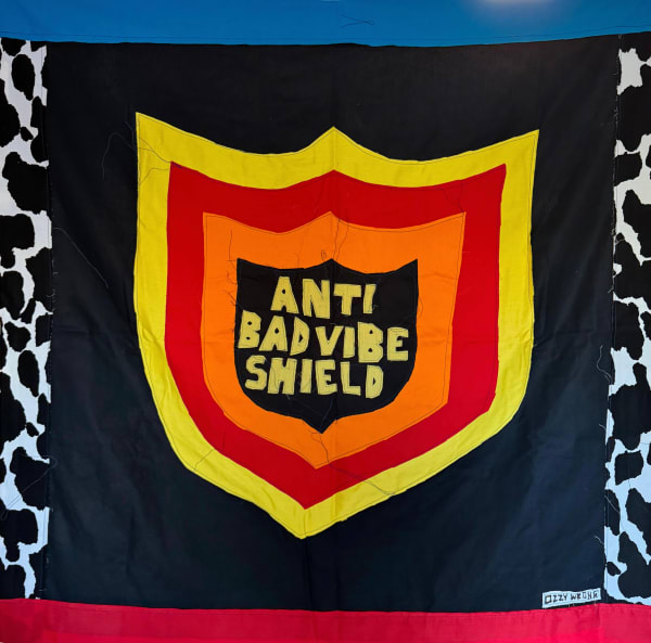 Ozzie Wright, Anti Bad Vibe Shield - Black