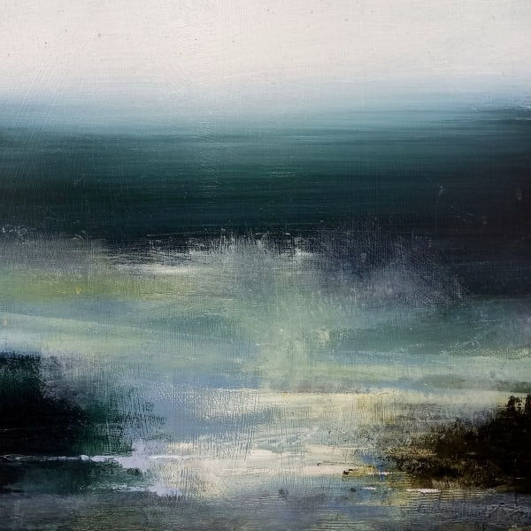 Gareth Edwards RWA, Blue Haze, North Atlantic Coast
